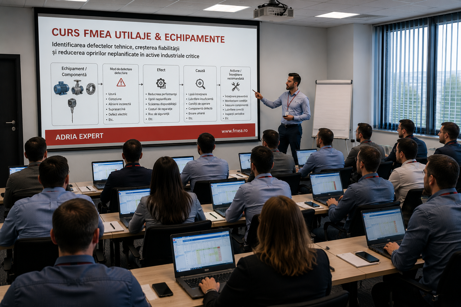 Curs fmea utilaje si echipamente adria expert